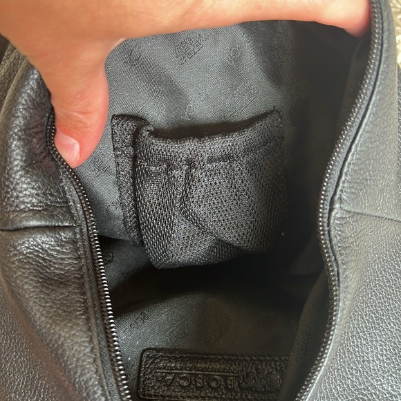 Bosca Genuine Leather purse backpack combo - Picture 7 of 11